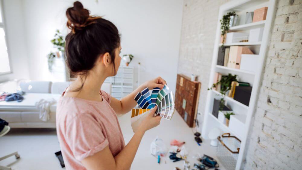 Painting the basement